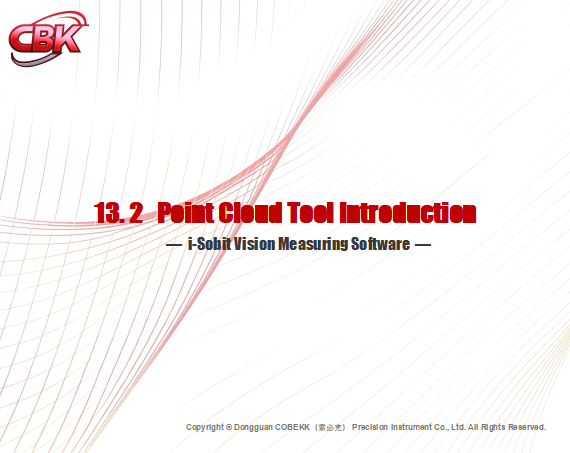13.2(i-Sobit)Point Cloud Tool Introduction
