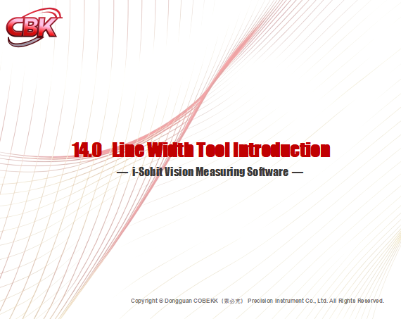 14.0(i-Sobit)Line Width Tool Introduction